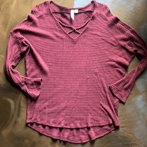 Alya blouse v-neck cross front